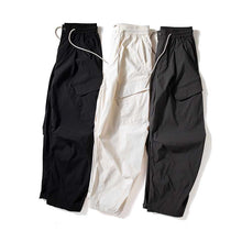 Load image into Gallery viewer, Multi-pocket Loose Curved Trousers
