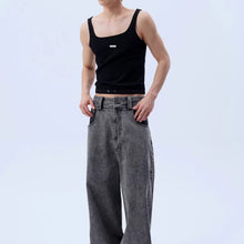 Load image into Gallery viewer, Square Neck Ribbed Slim Fit Tank Top

