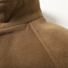 Load image into Gallery viewer, Japanese Reversible Work Jacket Windproof Waterproof Stand Collar Fleece Lined Warm Sherpa Coat
