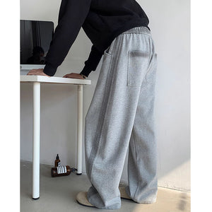 American Retro Tie-dye Ribbon Drape Machete Sweatpants