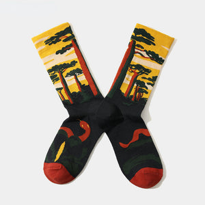 French Mid-calf Socks