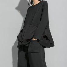 Load image into Gallery viewer, Ruffled Babydoll A-line T-shirt
