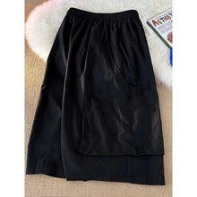 Load image into Gallery viewer, Large Pocket Ice Silk Quick-drying Drape Wide-leg Straight Pants
