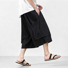 Load image into Gallery viewer, Large Pocket Ice Silk Quick-drying Drape Wide-leg Straight Pants
