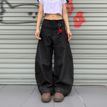 Load image into Gallery viewer, American Retro Inverted Design Embroidered Scimitar Jeans

