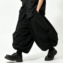 Load image into Gallery viewer, Japanese High-waist Drawstring Loose Lantern Pants
