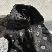 Load image into Gallery viewer, Retro Floral Elastic Waist Wide-leg Pants
