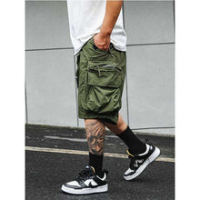 Load image into Gallery viewer, Large Pocket Zipper Casual Loose Shorts
