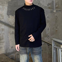 Load image into Gallery viewer, Half Turtleneck Loose Solid Color Bottoming Shirt
