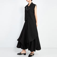 Load image into Gallery viewer, Irregular Sleeveless Long Shirt
