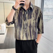 Load image into Gallery viewer, Tie Dye Short Sleeve Casual Shirt
