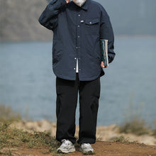 Load image into Gallery viewer, Quilted Loose Casual Lapel Coat
