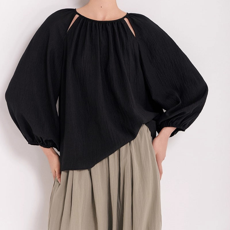 French Hollow Loose Thin Top