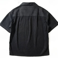 Load image into Gallery viewer, Denim Retro Casual Shirt
