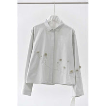 Load image into Gallery viewer, Women’s Line Embroidery 3D Casual Shirt

