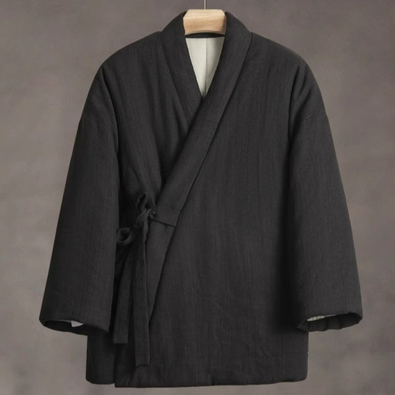 Lace-up Loose Thick Jacket