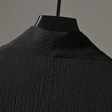 Load image into Gallery viewer, Vintage Ice Silk Loose Zen Clothes Half Sleeve T-shirt Drawstring Pants Two-Piece Set
