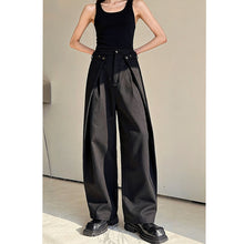 Load image into Gallery viewer, Three-dimensional Tailoring Stitching Wide-leg Jeans
