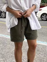 Load image into Gallery viewer, Linen Casual Beach Shorts
