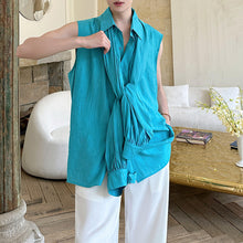 Load image into Gallery viewer, French Loose Solid Color Design Shirt
