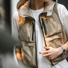 Load image into Gallery viewer, Gorpcore Tactical Multi Pocket Quick-dry Hooded Vest
