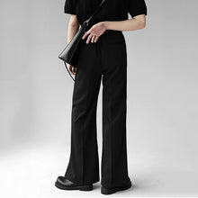 Load image into Gallery viewer, Loose-fitting Slightly Flared Trousers
