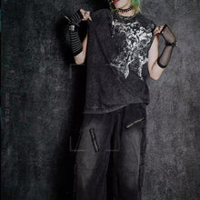 Load image into Gallery viewer, Dark Striped Sleeves Gloves
