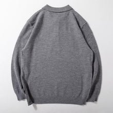 Load image into Gallery viewer, POLO Collar Loose Casual Warm Knit Sweater
