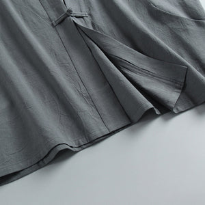 Sleeveless Button Vest