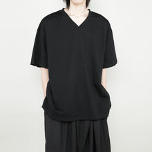 Load image into Gallery viewer, V-neck Casual Drape Loose T-shirt
