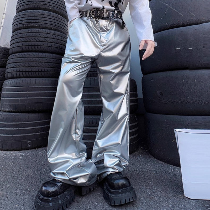 Hip-hop Casual Stage Party Leather Pants