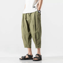 Load image into Gallery viewer, Summer Wide-Leg Crop Pants
