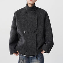 Load image into Gallery viewer, Vintage Twill Loose Woolen Jacket
