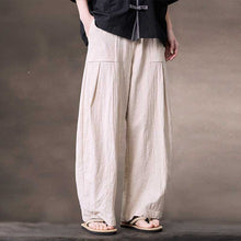 Load image into Gallery viewer, Zen-inspired Elastic Waist Loose Casual Pants
