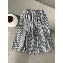 Load image into Gallery viewer, Striped Casual Loose Wide-leg Pants
