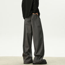 Load image into Gallery viewer, Pleated Wide-leg Deconstructed Loose Drape Trousers
