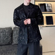 Load image into Gallery viewer, Retro Tassel Casual Suit Jacket
