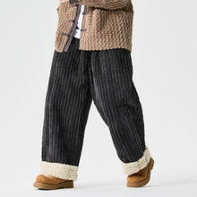 Load image into Gallery viewer, Thickened Reversible Corduroy Trousers
