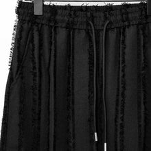 Load image into Gallery viewer, Striped Fringed Casual Pants
