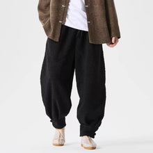 Load image into Gallery viewer, Thickened Faux Lamb Wool Loose Casual Harem Pants
