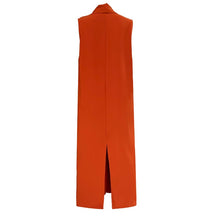 Load image into Gallery viewer, V-neck Sleeveless Twist-waist Dress
