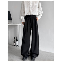 Load image into Gallery viewer, Button Drape Loose Wide Leg Pants
