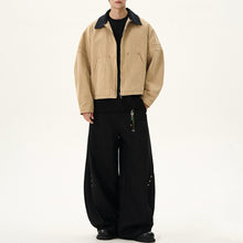 Load image into Gallery viewer, American Retro Distressed Washed Work Jacket
