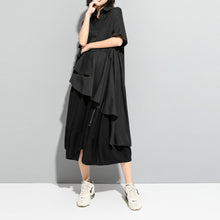 Load image into Gallery viewer, Women's Irregular Ruffle Mid-Length Shirt
