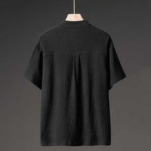 Load image into Gallery viewer, Thin Ice Silk V-Neck Cardigan T-Shirt
