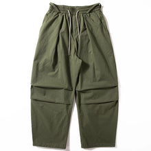 Load image into Gallery viewer, Vintage Pleated Loose Casual Trousers
