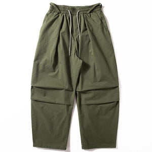 Vintage Pleated Loose Casual Trousers