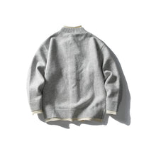 Load image into Gallery viewer, Japanese Faux Two-piece Loose Casual Knit Cardigan
