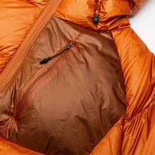 Load image into Gallery viewer, Heavyweight White Duck Down Hooded High Neck Loose Puffer Coat
