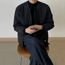 Load image into Gallery viewer, Japanese Loose Collarless Cotton Jacket
